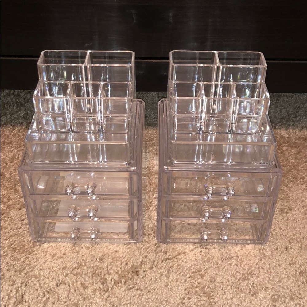 2 Acrylic Organizers